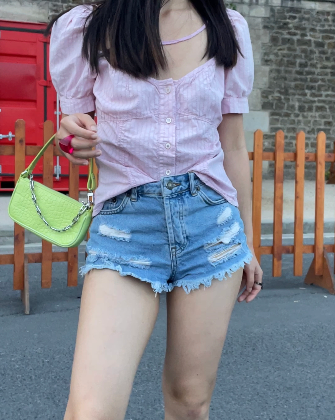 VINTAGE MIU MIU PINK TOP