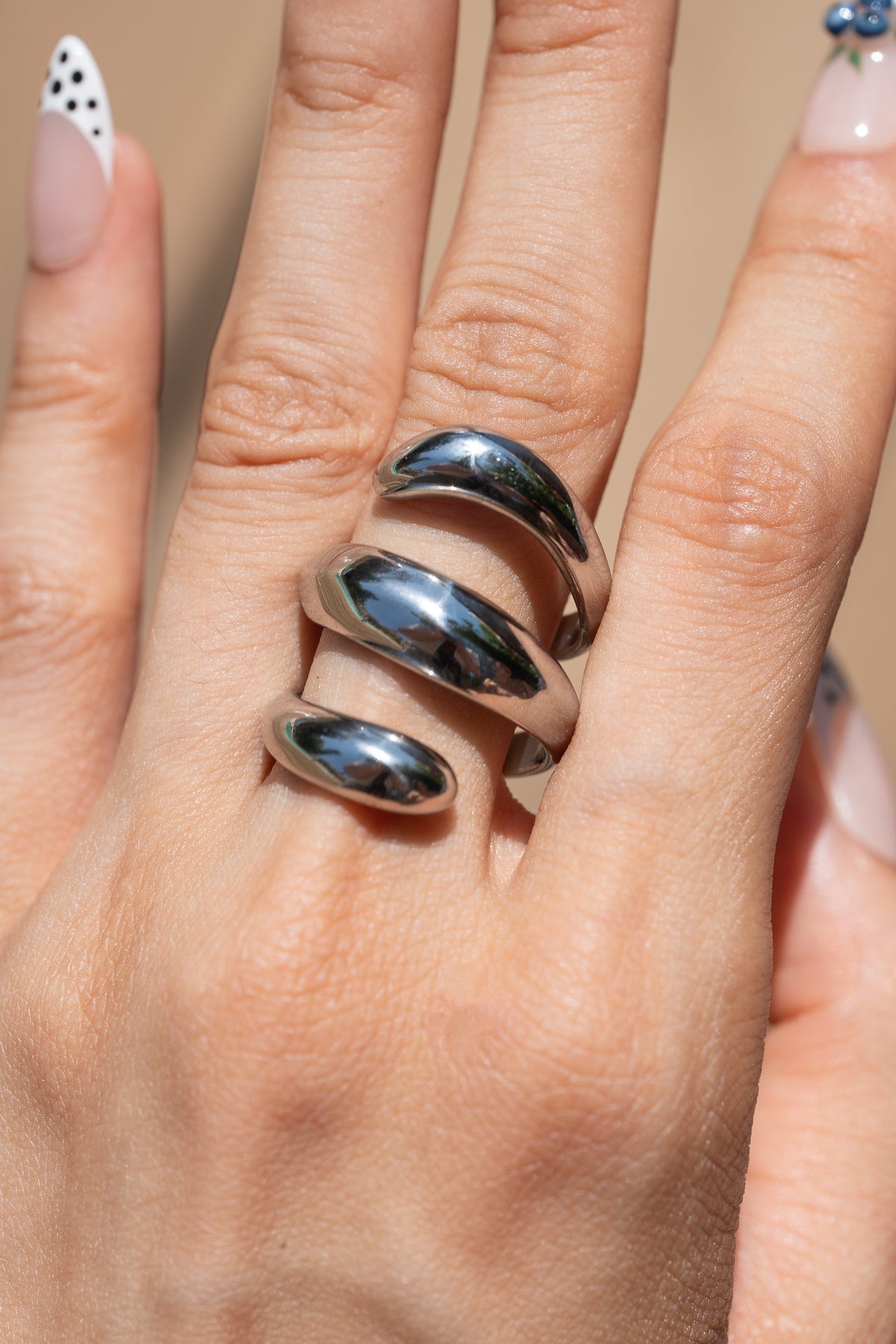 Swirl Ring-Silver
